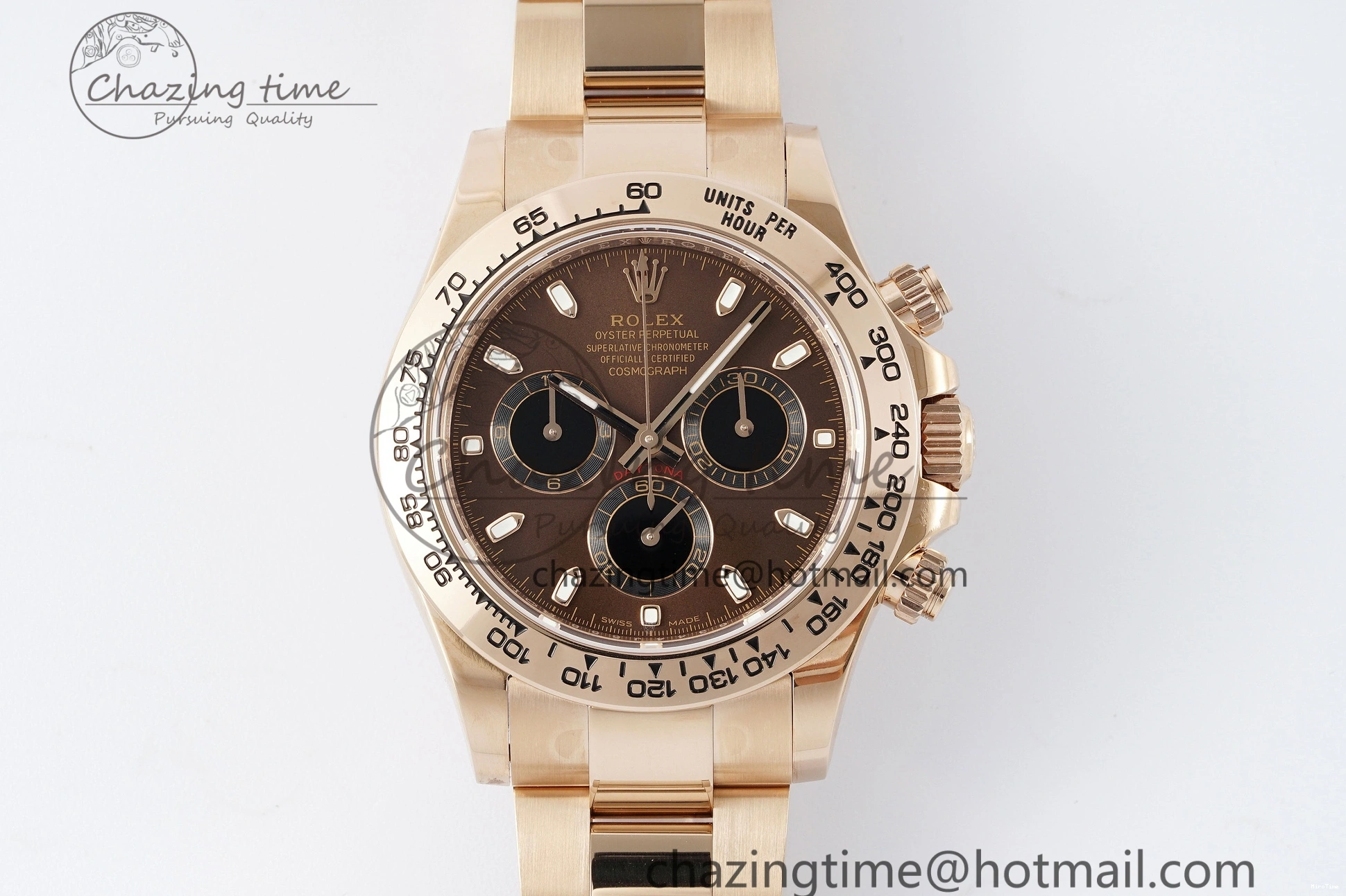 MiroTime 0515 Daytona 116505 BTF 1:1 Best Edition Brown Dial on RG Bracelet SA Original 2117
